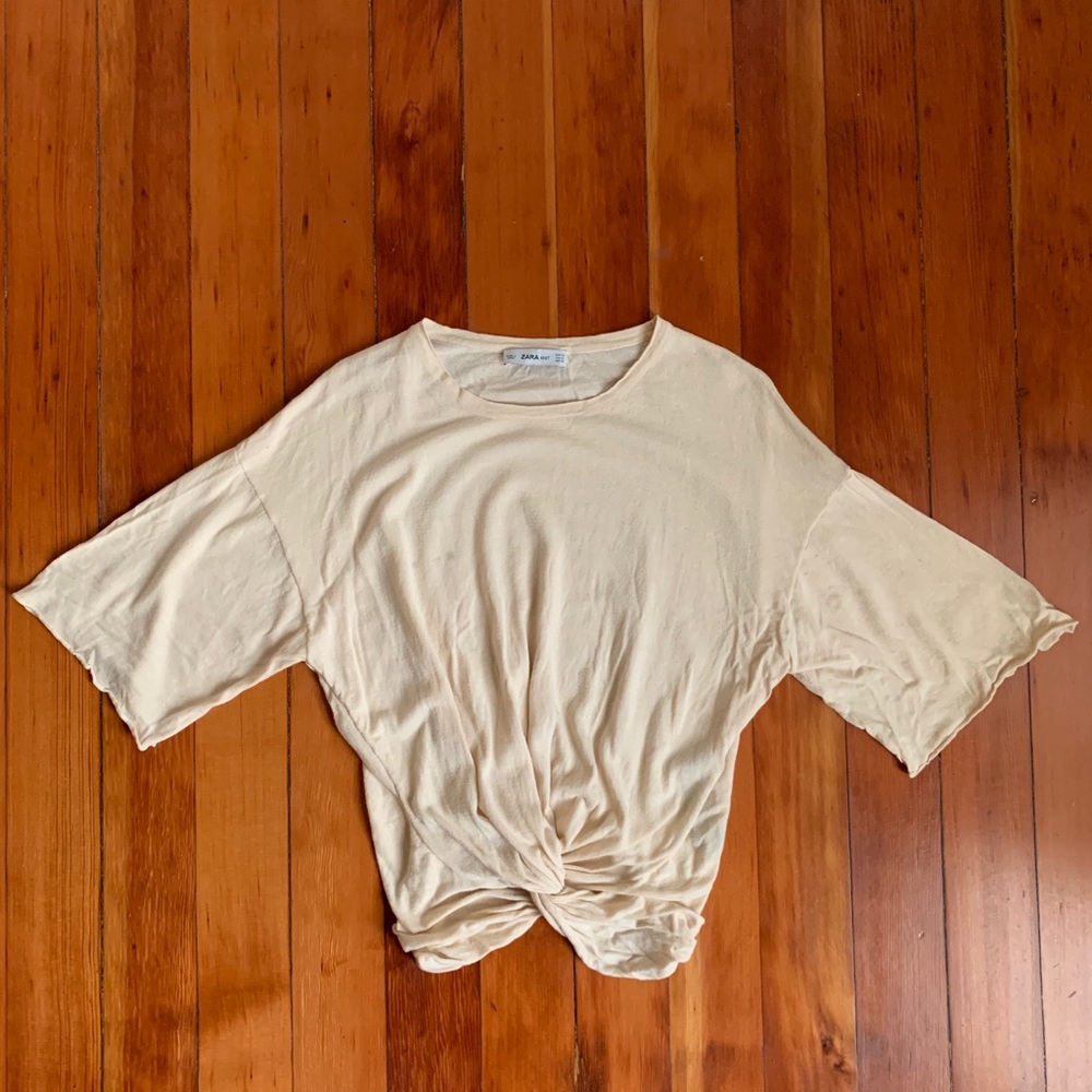 Zara Knit Twist Top